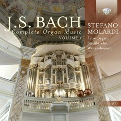Johann Sebastian Bach / Stefano Molardi Complete Organ Music, Volume 1 Vinyl LP