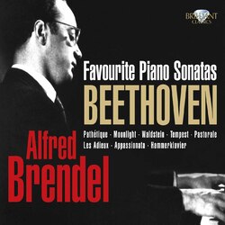 Beethoven L. Van Favourite Piano Sonatas Alfred Brendel 3 CD