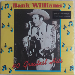 Hank Williams Hank Williams - 40 Greatest Hits Vinyl 2 LP