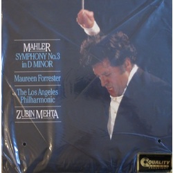 Gustav Mahler / Zubin Mehta / Los Angeles Philharmonic Orchestra Symphony No. 3 In D Minor Vinyl 2 LP
