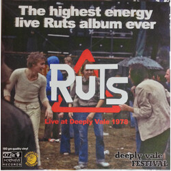 The Ruts Live At Deeply Vale 1978 Vinyl LP