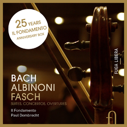 Johann Sebastian Bach / Tomaso Albinoni / Johann Friedrich Fasch / Il Fondamento / Paul Dombrecht Suites, Concertos, Overtures Vinyl LP