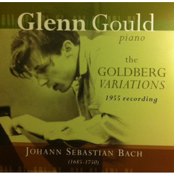 Johann Sebastian Bach / Glenn Gould The Goldberg Variations 1955 Recording Vinyl LP