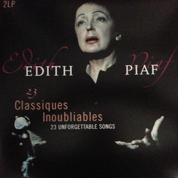 Edith Piaf 23 Classiques Inoubliables - 23 Unforgettable Songs Vinyl 2 LP