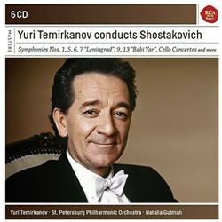 Yuri Temirkanov Conducts Shostakovich 6 CD