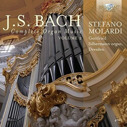Johann Sebastian Bach / Stefano Molardi Complete Organ Music, Volume 2 Vinyl LP