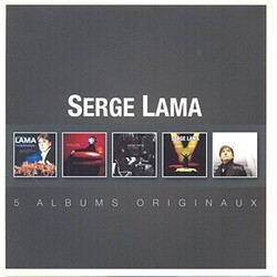 Serge Lama 5 Albums Originaux Vinyl LP
