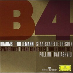 Brahms J. Symphonies &Sd/Thielemann/Biatiashvili/Pollini -Cd+Dvd- 4 CD