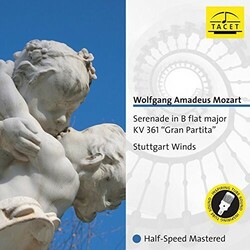 Wolfgang Amadeus Mozart / Stuttgart Winds Serenade In B Flat Major, KV 361 "Gran Partitia" Vinyl LP