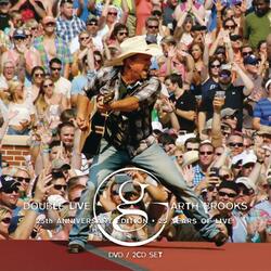 Garth Brooks Double Live - 25th Anniversary Edition - 25 Years Of Live! -The Toby Keith Twister Relief Benefit Concert Vinyl LP