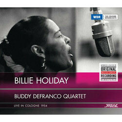 Billie Holiday / Buddy DeFranco Quartet Live In Cologne 1954 Vinyl 2 LP