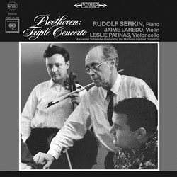 Ludwig van Beethoven / Rudolf Serkin / Jaime Laredo / Leslie Parnas Triple Concerto Vinyl LP