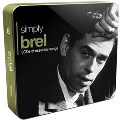 Jacques Brel Simply Brel 3 CD