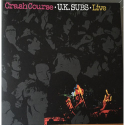 U.K. Subs Crash Course 1980 Album On Coloured Vinyl + Download Card Vinyl LP