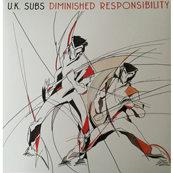 U.K. Subs Diminished Responsibility 1981 Album On Coloured Vinyl + Download Card Vinyl LP