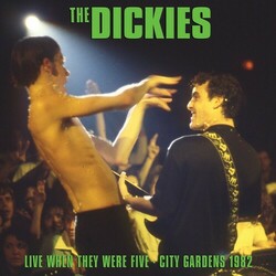 The Dickies Live When They Were Five - City Gardens 1982 Vinyl LP