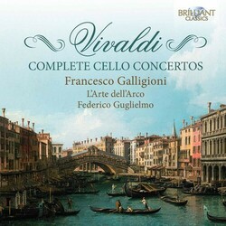Antonio Vivaldi / Federico Guglielmo / Francesco Galligioni / L'Arte Dell'Arco Complete Cello Concertos Vinyl LP