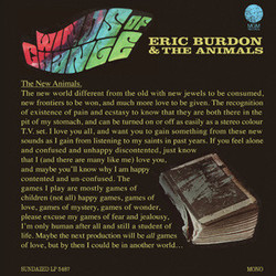 Eric Burdon & The Animals Winds Of Change Vinyl LP