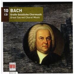 Johann Sebastian Bach Große Geistliche Chormusik (Great Sacred Choral Music) Vinyl LP