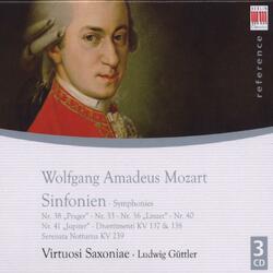 Wolfgang Amadeus Mozart / Virtuosi Saxoniae / Ludwig Güttler Sinfonien · Symphonies Vinyl LP