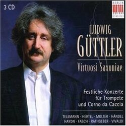 Telemann/Handel Trumpet Concertos Ludwig Guttler/Vsx 3 CD