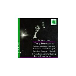 Robert Schumann / Gewandhausorchester Leipzig / Franz Konwitschny The 4 Symphonies / Oüverture, Scherzo Und Finale Op. 52 / Konzertstück Für Vier Hörn