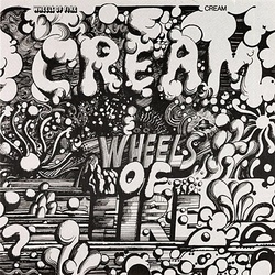 Cream (2) Wheels Of Fire Vinyl 2 LP