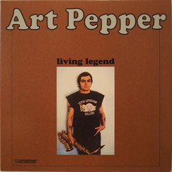 Art Pepper Living Legend Vinyl LP