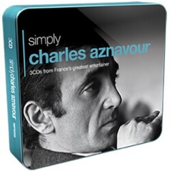 Charles Aznavour Simply Charles Aznavour (3CDs From France's Greatest Entertainer) Vinyl LP