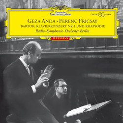 Béla Bartók / Géza Anda / Ferenc Fricsay / Radio-Symphonie-Orchester Berlin Konzert Nr. 1 Für Klavier Und Orchester Vinyl LP
