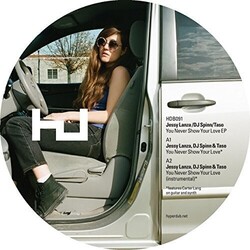Jessy Lanza You Never Show Your Love & Taso Vinyl 12"