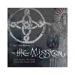 The Mission God's Own Medicine - London Shepherd's Bush Empire Thursday 28th February 2008 Vinyl 2 LP