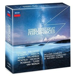 Sibelius J. Great Performances A.Collins/Van Beinum/Monteux/Rosbaud 11 CD
