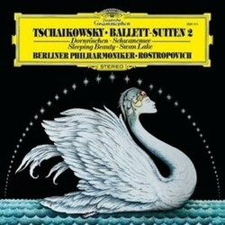 Pyotr Ilyich Tchaikovsky / Berliner Philharmoniker / Mstislav Rostropovich Tchaikowsky Ballett-Suiten 2 Dornröschen-Schwanensee Vinyl LP