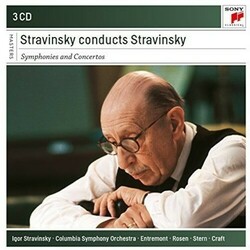 Igor Stravinsky / Columbia Symphony Orchestra / Philippe Entremont / Charles Rosen / Isaac Stern / Robert Craft Stravinsky Conducts Stravinsky / Symph