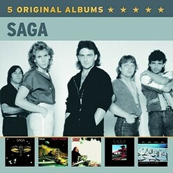 Saga (3) 5 Original Albums (Vol. 2) Vinyl LP