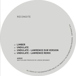 Recondite Limber/Undulate-Lawrence Mixe Vinyl 12"