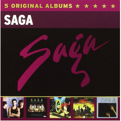 Saga (3) 5 Original Albums Vinyl LP