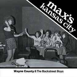 Wayne County And The Back Street Boys Max's Kansas City Vinyl LP