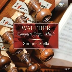 Johann Gottfried Walther / Simone Stella Complete Organ Music Vinyl LP