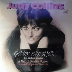 Judy Collins Golden Voice of Folk. Two Original Albums Vinyl 2 LP