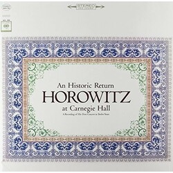 Vladimir Horowitz Horowitz At Carnegie Hall (An Historic Return) Vinyl 2 LP