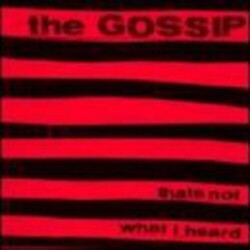 The Gossip Thats Not What I Heard Vinyl LP
