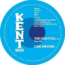 Elaine Armstrong / Betty Moorer Tears Begin To Fall / Speed Up Vinyl LP
