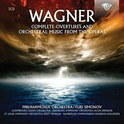 Wagner R. Complete Overtures & Orch The Philharmonia/Yuri Simonov 3 CD
