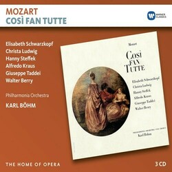 Wolfgang Amadeus Mozart / Elisabeth Schwarzkopf / Christa Ludwig / Hanny Steffek / Alfredo Kraus / Giuseppe Taddei / Walter Berry Così Fan Tutte Vinyl