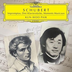 Kun Woo Paik / Franz Schubert Impromptus, Drei Klavierstücke, Moments Musicaux Vinyl 2 LP