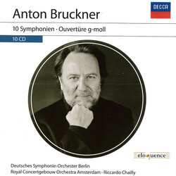 Anton Bruckner / Deutsches Symphonie-Orchester Berlin / Concertgebouworkest / Riccardo Chailly 10 Symphonien • Ouvertüre G-Moll Vinyl LP