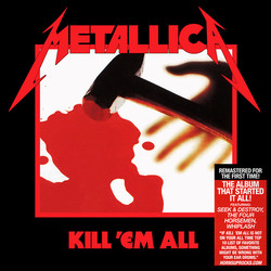 Metallica Kill 'Em All Vinyl LP