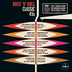 Various Rock ‘N’ Roll Classic 45s Vinyl 10 LP